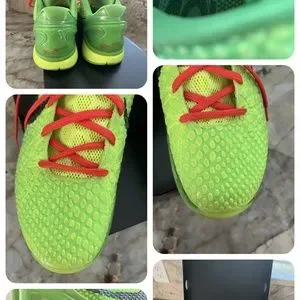 Nike | Shoes | Nike Zoom Kobe 6 Preto Low Grinch | Poshmark display picture 1